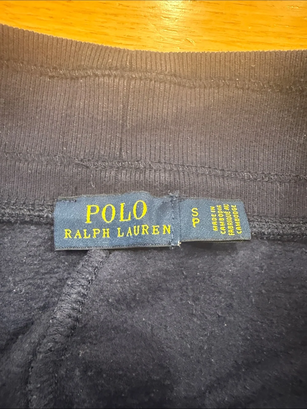 Polo Ralph Lauren blue sweatpants size small .